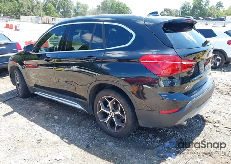 2019 BMW X1 xDrive28I из США, поврежденный, VIN WBXHT3C55K3H34658